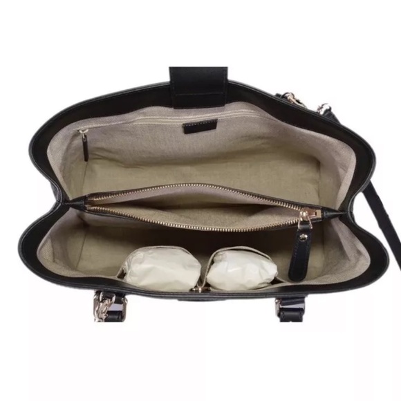 ❌SOLD❌ GUCCI BORSA MICROGUCCISSMA BLACK TOTE/HANDBAG! NWT! - Picture 8 of 9